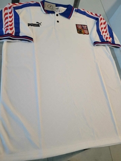 Camiseta Puma Republica Checa Retro Blanca 1996 en internet