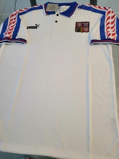 Camiseta Puma Republica Checa Retro Blanca 1996 - comprar online
