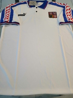 Camiseta Puma Republica Checa Retro Blanca 1996