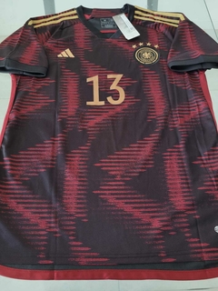 Camiseta Adidas Alemania Suplente Muller 13 2022 2023 Qatar - comprar online