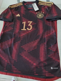 Camiseta Adidas Alemania Suplente Muller 13 2022 2023 Qatar en internet