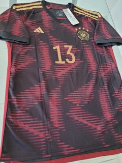 Camiseta Adidas Alemania Suplente Muller 13 2022 2023 Qatar - Roda Indumentaria