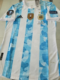 Camiseta adidas Argentina Titular Finalissima 2021 2022 HeatRdy Match Parches Campeon - comprar online