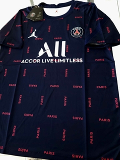 Camiseta Nike Jordan PSG Entrenamiento Azul 2021 2022 - comprar online