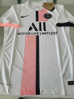 Camiseta Nike PSG Vaporknit Suplente Blanca 2021 2022 Match