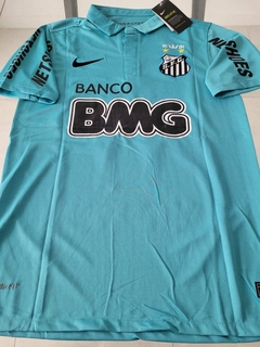 Camiseta Nike Santos Retro Suplente Celeste Neymar 2011 2012 - comprar online