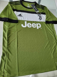 Camiseta Adidas Juventus Verde Suplente Tercera 2017 2018 en internet