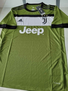Camiseta Adidas Juventus Verde Suplente Tercera 2017 2018 - comprar online