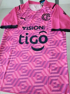 Camiseta Puma Cerro Porteño Rosa Suplente Tercera 2021 2022 - comprar online