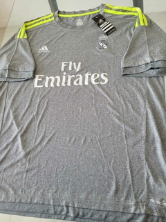 Camiseta Adidas Retro Real Madrid Suplente Gris 2015 2016 - comprar online