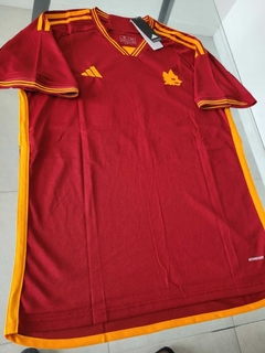 Camiseta Adidas AS Roma Titular 2023 2024 - Roda Indumentaria