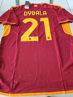 Camiseta Adidas AS Roma Titular #21 Dybala 2023 2024