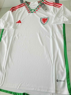 Camiseta Adidas Gales Blanca 2022 2023 Qatar - comprar online