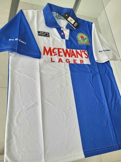 Camiseta asics Retro Blackburn Rovers Titular 1994 1995 en internet