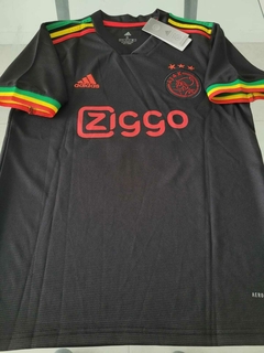 Camiseta adidas Ajax Negra Homenaje 2021 2022 Marley #10 - comprar online