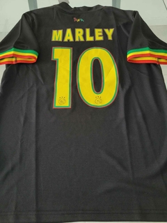 Camiseta adidas Ajax Negra Homenaje 2021 2022 Marley #10