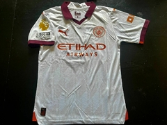 Camiseta Puma Manchester City Authentic Suplente Blanca #9 Haaland 2023 2024 Match - comprar online