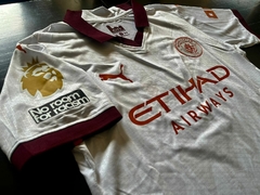 Camiseta Puma Manchester City Authentic Suplente Blanca #9 Haaland 2023 2024 Match en internet