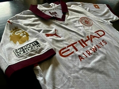 Camiseta Puma Manchester City Authentic Suplente Blanca #10 Grealish 2023 2024 Match - tienda online
