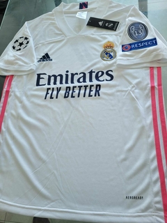 Camiseta adidas Real Madrid Titular Sergio Ramos #4 2020 2021 UCL en internet