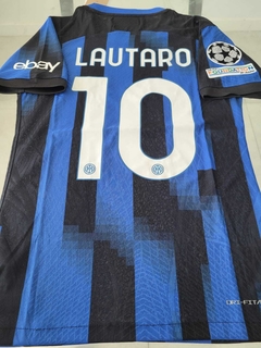 Camiseta Nike Inter de Milan Vaporknit Titular Lautaro Martinez 10 2023 2024 Match