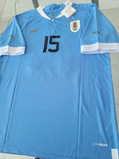 Camiseta Puma Uruguay Titular F. Valverde 15 2022 2023 Qatar en internet