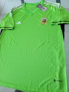 Camiseta Adidas Argentina 3 Estrellas Arquero Verde 2022 2023 - comprar online