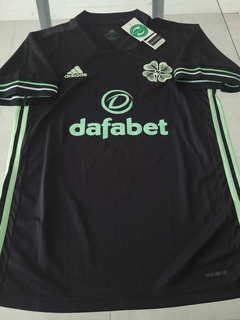 Camiseta Adidas Celtic Escocia Negra 2020 2021