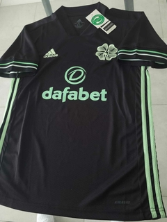 Camiseta Adidas Celtic Escocia Negra 2020 2021 - comprar online