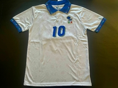 Camiseta Puma Italia Retro Suplente Blanca 1994 #10 R. Baggio