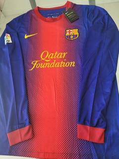 Camiseta Nike Barcelona Retro Manga Larga Titular 2012 2013 - comprar online