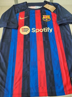 Camiseta Nike Barcelona Titular 2022 2023 #RODAINDUMENTARIA