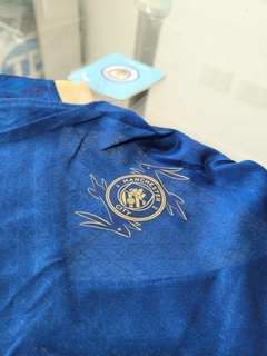 Camiseta Puma Manchester City Authentic Suplente Azul 2023 2024 Match - tienda online