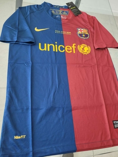 Camiseta Nike Retro Barcelona Titular 2008 2009 #matchday · en internet