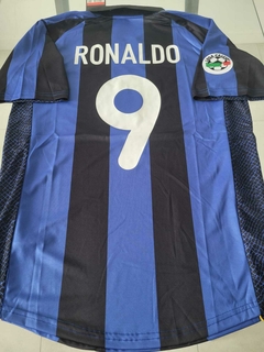 Camiseta Nike Inter Retro Titular Ronaldo 9 2001 2002