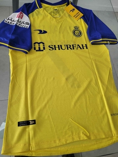 Camiseta Al Nassr Titular Cristiano Ronaldo 7 2022 2023 Match - Roda Indumentaria