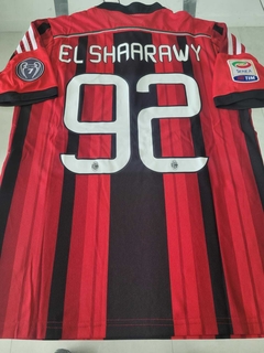 Camiseta adidas Retro Milan Titular El Shaarawy #92 2014 2015