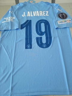 Camiseta Puma Manchester City Titular Julian Alvarez 19 2023 2024