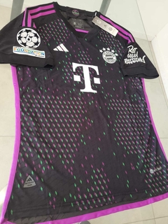 Camiseta Adidas Bayern Munich HeatRdy Suplente Negra Kane 9 2023 2024 Match - Roda Indumentaria