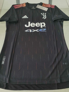 Camiseta Adidas Juventus MATCH Suplente Negra 2021 2022 HeatRdy