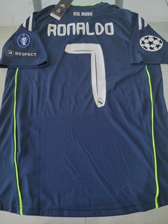 Camiseta adidas Real Madrid Retro Azul Ronaldo 7 2011 2012