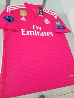 Camiseta Adidas Retro Real Madrid Rosa Ronaldo 7 2014 2015 - Roda Indumentaria