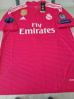 Camiseta Adidas Retro Real Madrid Rosa Ronaldo 7 2014 2015 - comprar online