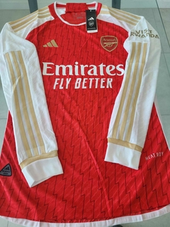 Camiseta Adidas Arsenal HeatRdy Manga Larga Titular 2023 2024 Match