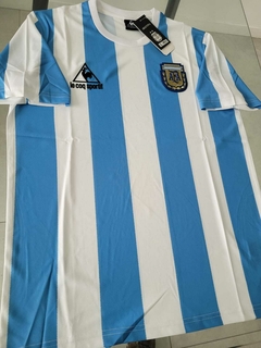 Camiseta LeCoqSportif Retro Argentina Titular 1986 en internet