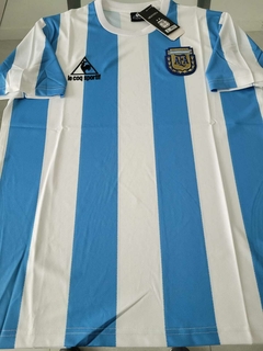 Camiseta LeCoqSportif Retro Argentina Titular 1986