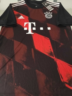 Camiseta Adidas Bayern Munich Suplente Negra Tercera 2020 2021