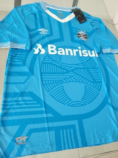Camiseta Umbro Gremio Suplente Celeste Homenaje Uruguay 2022 2023 en internet