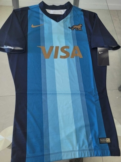 Camiseta Nike Los Pumas Rugby Suplente Azul 2021 Match #RODAINDUMENTARIA en internet