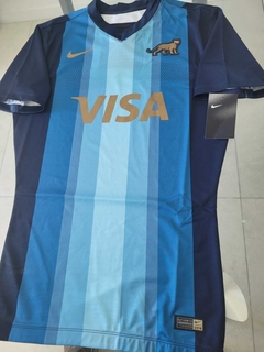 Camiseta Nike Los Pumas Rugby Suplente Azul 2021 Match #RODAINDUMENTARIA - comprar online